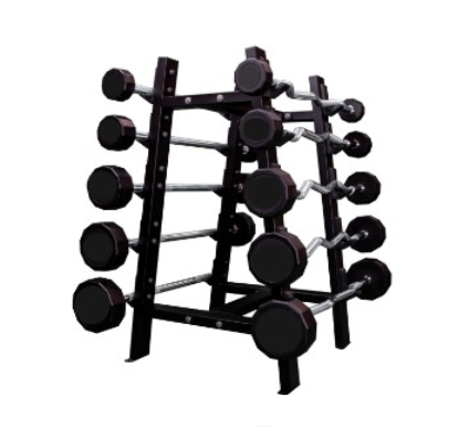 Suporte para 5 Barras Montadas