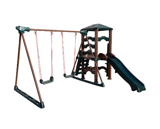 Casa da Árvore Eco com Balanço - Playground