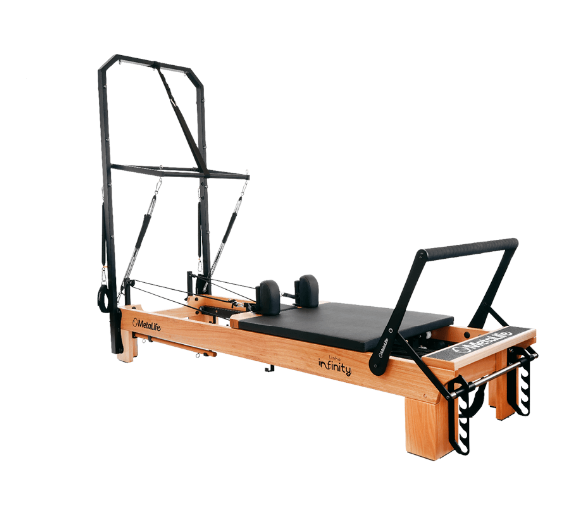 Aparelho de Pilates Reformer com Torre Infinity