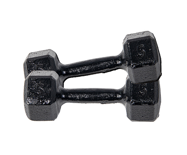 Halter Sextavado Pintado 7kg