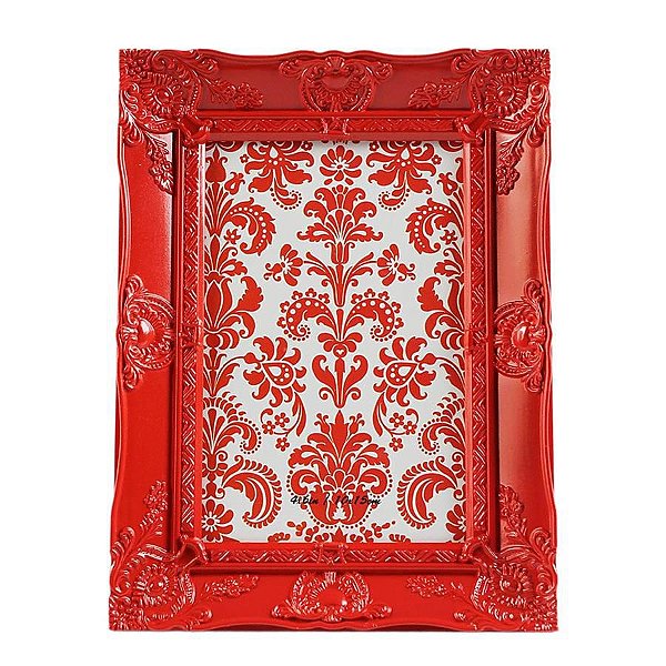 Porta Retrato Colors Vermelho 10cm x 15cm