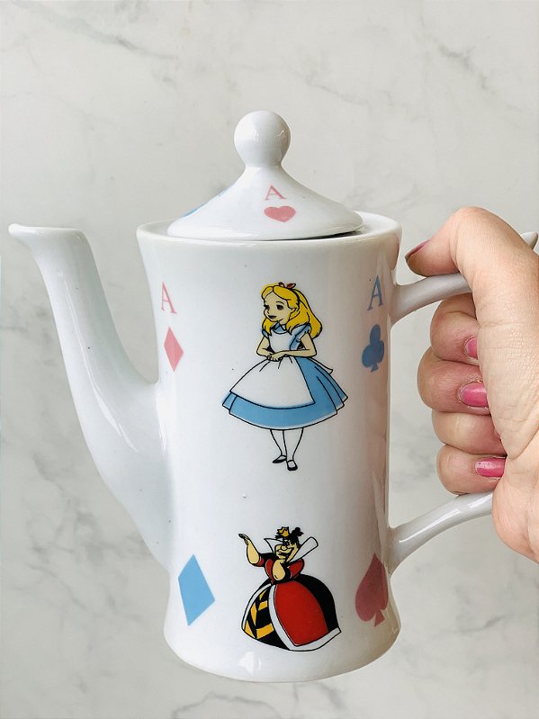 Bule em Porcelana Alice 750ml