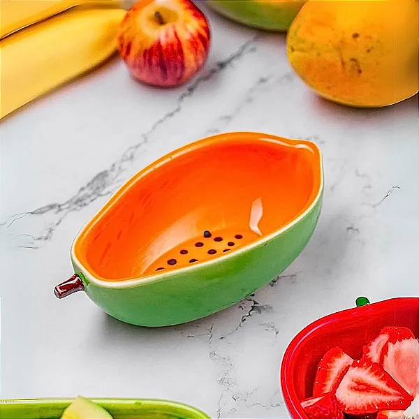 Bowl Mamão em Cerâmica Tutti-Frutti 290Ml