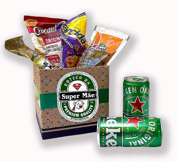 Cesta aperitivo "Super Mãe"