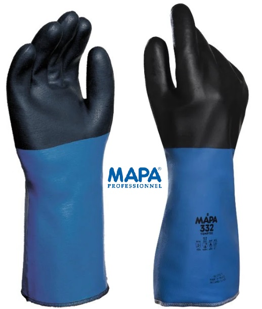 Luva Temptec 332 CA11206 Mapa Neoprene e Nitrílico 250Cº Antiderrapante (CA 11206)