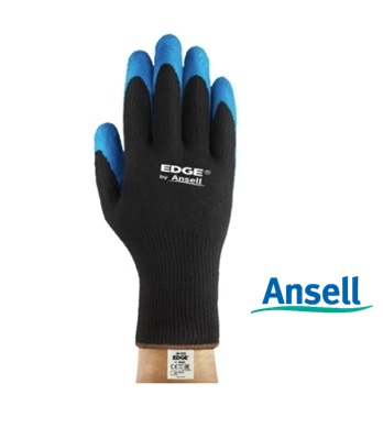 Luva EDGE® 48-305 CA 31924 Ansell Nylon Com Banho de Látex (CA 31924)