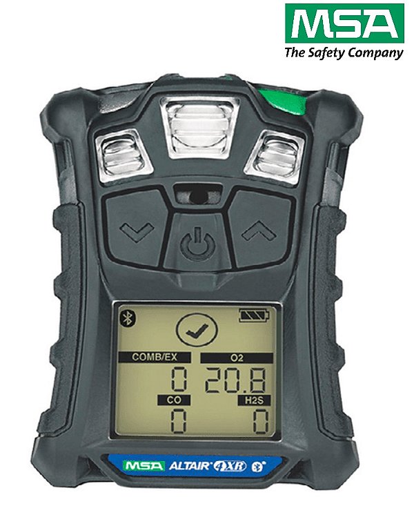 Detector Multigás de Gás Altair 4XR - LEL-O2-CO-H2S Com Bluetooth (Detector de Gás)