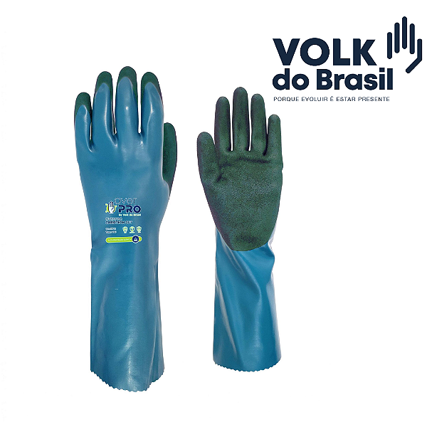 Luva Overpro Chemtech Cut CA47792 Volk Nitrílica Antiderrapante (CA 47792)