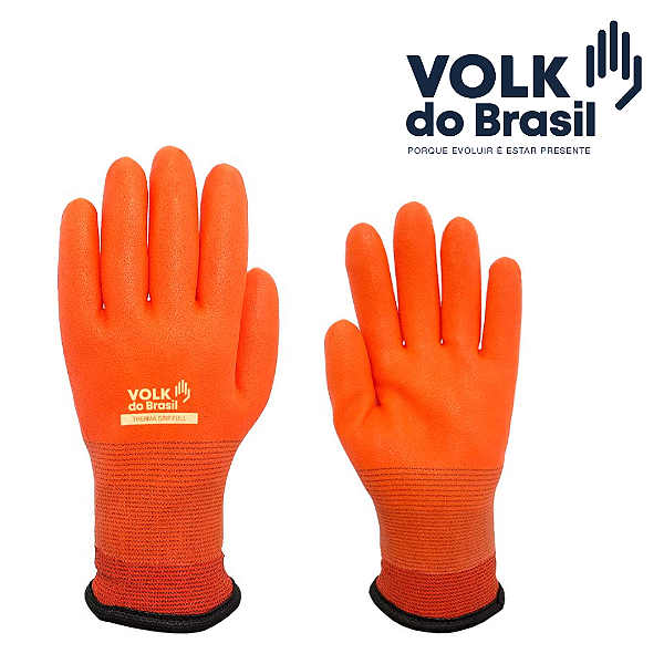 Luva Therma Grip Full CA41784 Volk Para Baixa Temperatura (CA 41784)