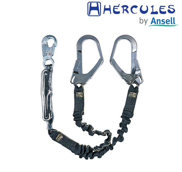 Talabarte em Y HL032YKPRVR Hércules Para Aramida Alta com Absorvedor de Energia ABS