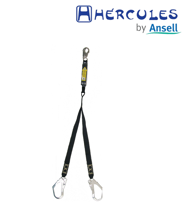 Talabarte em Y HL032YKVPR Hércules Para Aramida com Absorvedor de Energia ABS