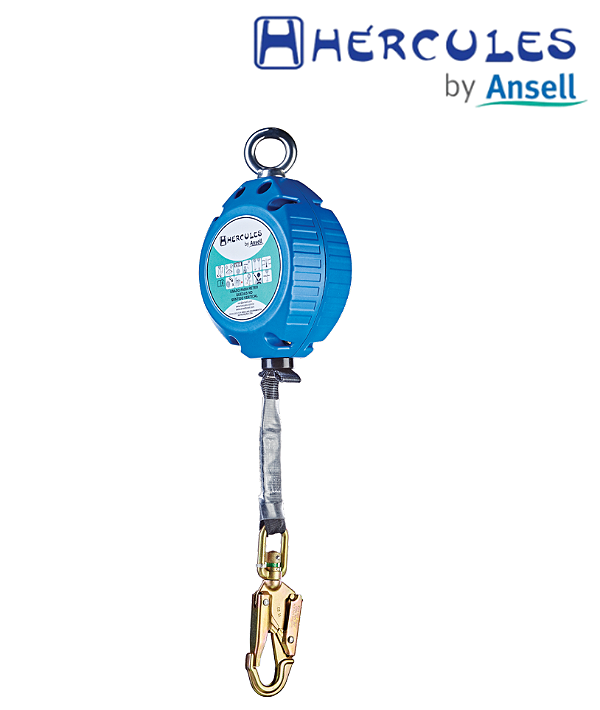 Trava-Quedas Retrátil HTQR060I Hércules 6m Cabo de Aço Inox