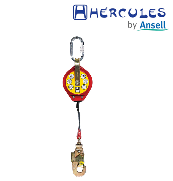 Trava-Quedas Retrátil HWR025 Hércules 2,5m