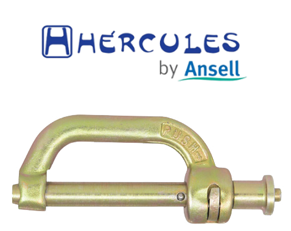 Conector Para Mini Trava-Quedas HL200TQM Hércules em Aço Bicromatizado (utilização HTQR020MINI e HTQR020YMINI)