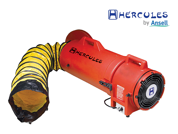 Insuflador e Exaustor HECV1P20D45 Hércules com Duto Acoplado 4,5m