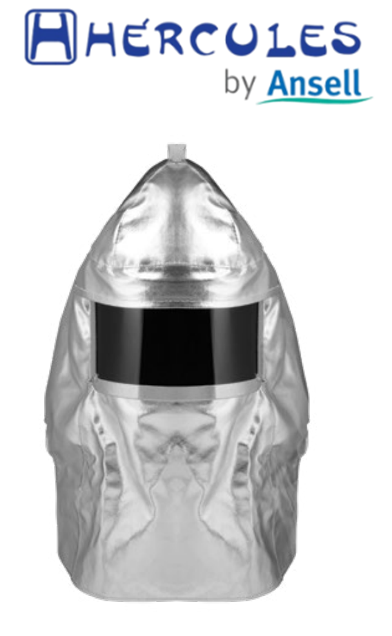 Capuz em KCA Com Visor Verde Hércules CA28213 HJ53700 Calor Radiante e Metal em Fusão Até 1600º (CA 28213)