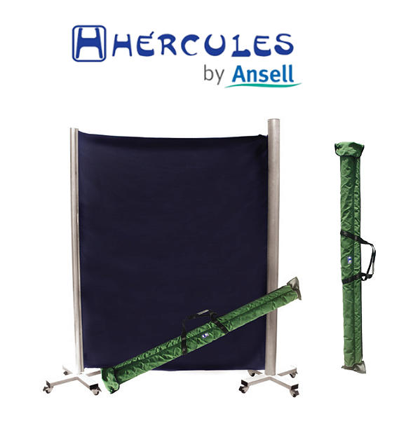 Biombo Portátil para Solda HJBIOMBO01 Hércules 2m x 1,9m