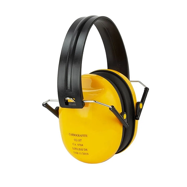 Abafador de Ruídos CA9704 Carbografite Tipo Concha 18 dB Cg 107 (CA 9704)