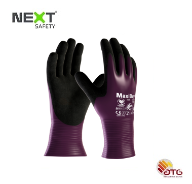 Luva Maxidry Total Next Safety CA50996 ATG Luva com Tecnologia Repelente a Óleos com Resistência Mecânica (CA 50996)