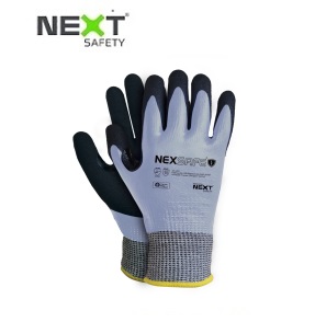 Luva NexSafe Alpha 3 Next Safety CA51479  Resistente a Corte Com Banho Total (CA51479)