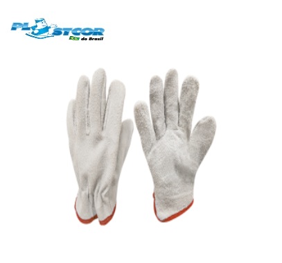 Luva Em Raspa CA43488 Pretroleira Plastcor (CA 43488)