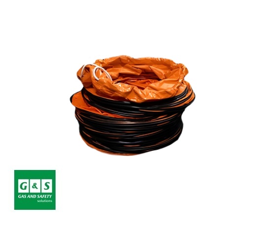 Duto de Extensão para Insuflador/Exaustor de Ar 40cm (Diâmetro) 10m (Extensão) Atmos Safe 40 - Gas And Safety