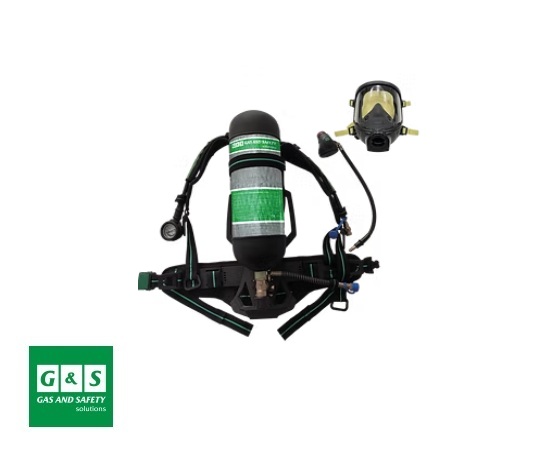 Conjunto Autonomo de Ar Comprimido Fibra Carbono  EN136 Tipo 2 SCBA OPTIMUS II CA 51843 Gas And Safety