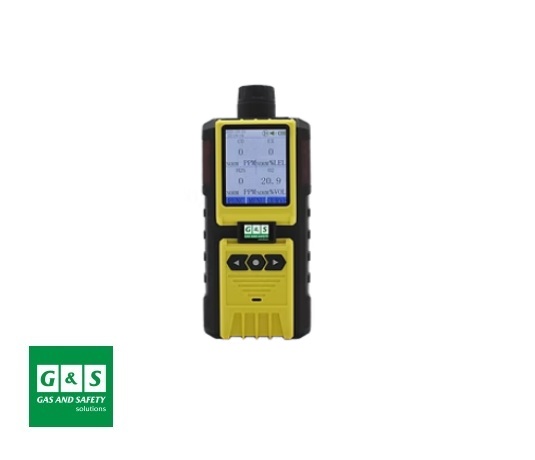 Detector de Gases Multigases Com Bomba (CO, O2, H2S, EX) GASMAX4 - Gas And Safety