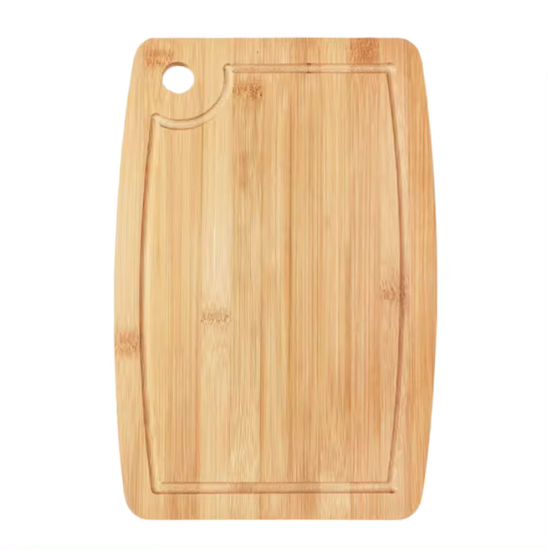 Tábua Multiuso de Bambu 34x24cm Corte e Servir Sustentável