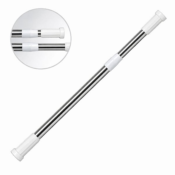 Varão Extensível Multiuso – 70 a 120 cm ou 110 a 200 cm
