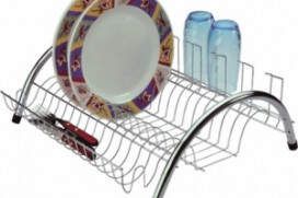 Escorredor de Louça Inox Arco Cromado