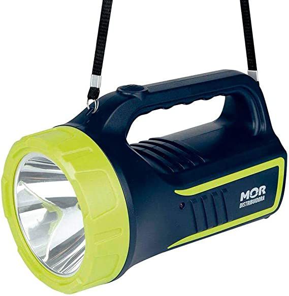 Lanterna Holofote Power Led 265 Lúmens Recarregável