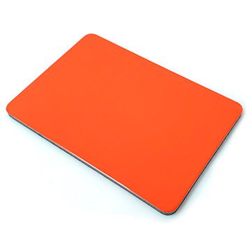 CHAPA DE ACM  LARANJA  BRILHO  122CM X 500CM X 3MM