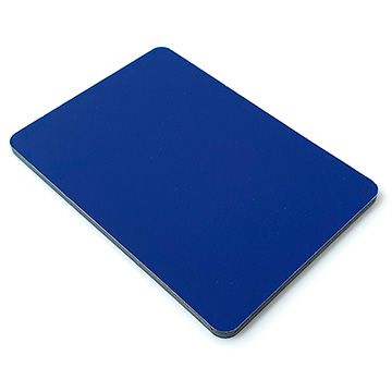 CHAPA DE ACM  AZUL   BRILHO  1,22CM X 500CM X 3MM