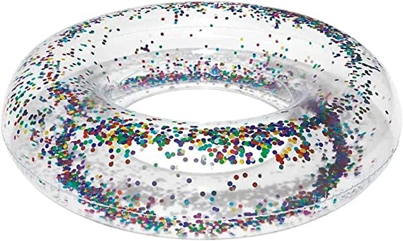 Boia Inflável com Glitter Sort
