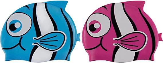 Touca de Natação Silicone Peixinho