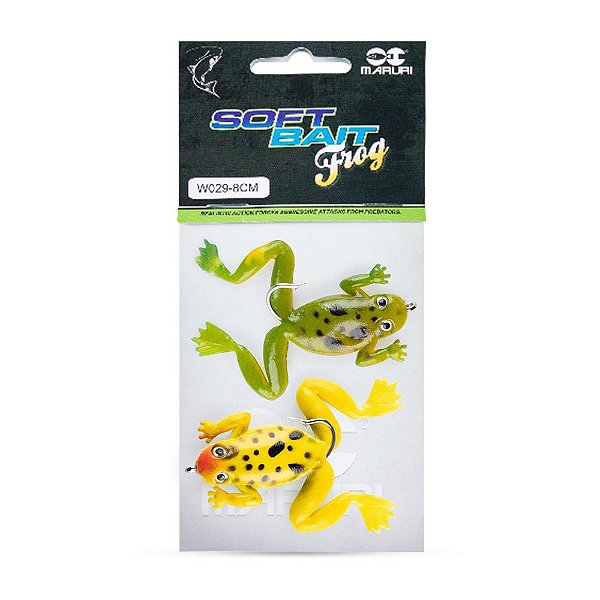 Isca Soft Bait Frog - 2 Unidade