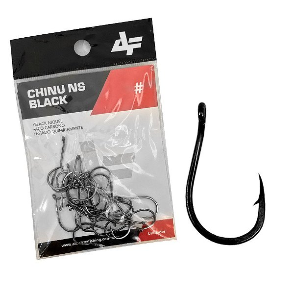 Anzol Chinu NB Black nº07 Albatroz Fishing 23 un