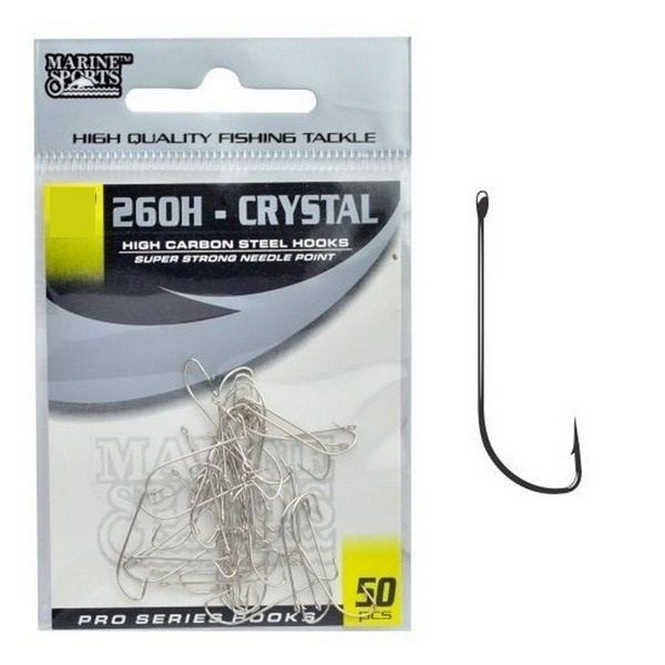 Anzol Cristal 260h nº02 Marine Sport 50 un