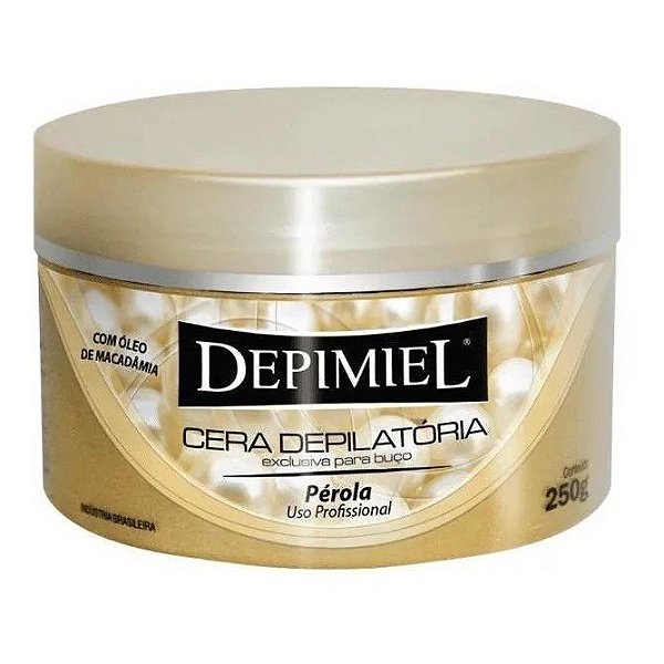 Cera perolada buço depilatória facial - Depimiel