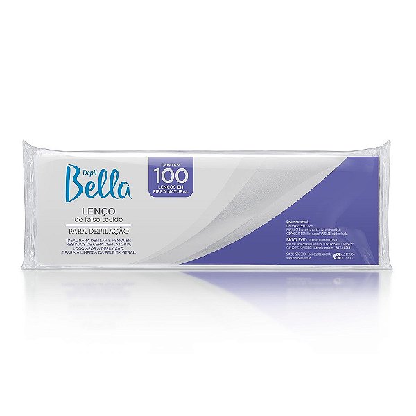 Lenço de falso tecido para depilação - Depil Bella