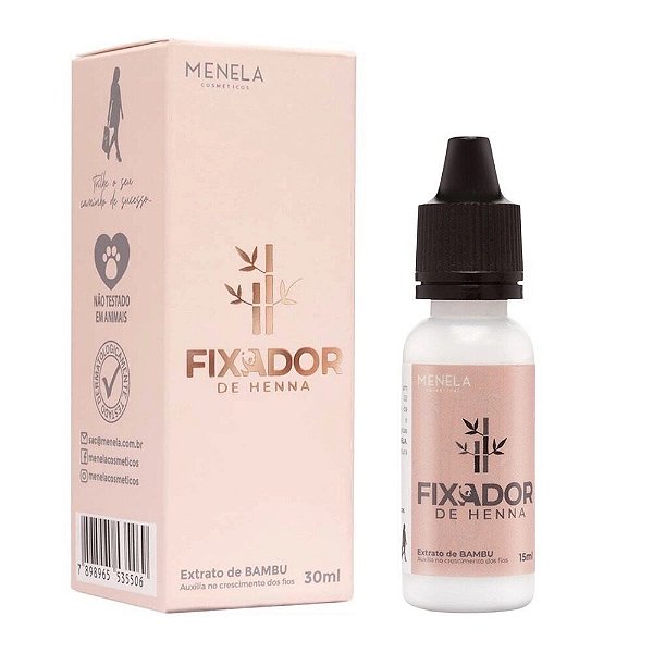 Fixador de henna menela 30ml