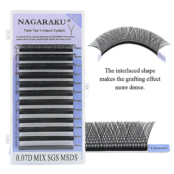 Cilios YY 3D NAGARAKU volume brasileiro