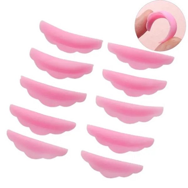 Bobs de silicone pads p/ Lash lifting cílios