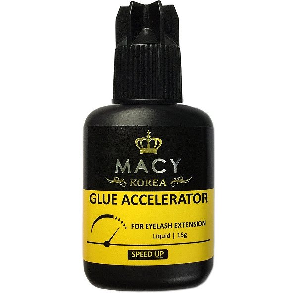 Acelerador de secagem macy 15ml para cola de extensão de cílios