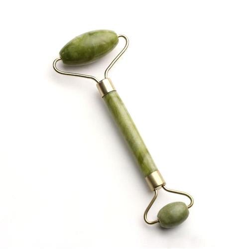 Rolo pedra jade para massagem facial anti ruga