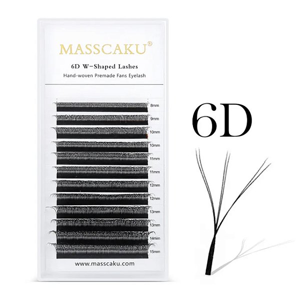 Cilios masscaku W 6D tipo 3D
