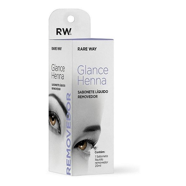 Removedor de henna glance 20ml