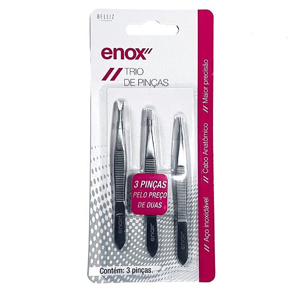 Trio de pinça Enox