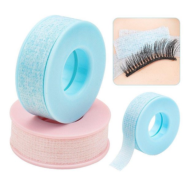 Microfita silicone gel para extensão de cílios pele sensível